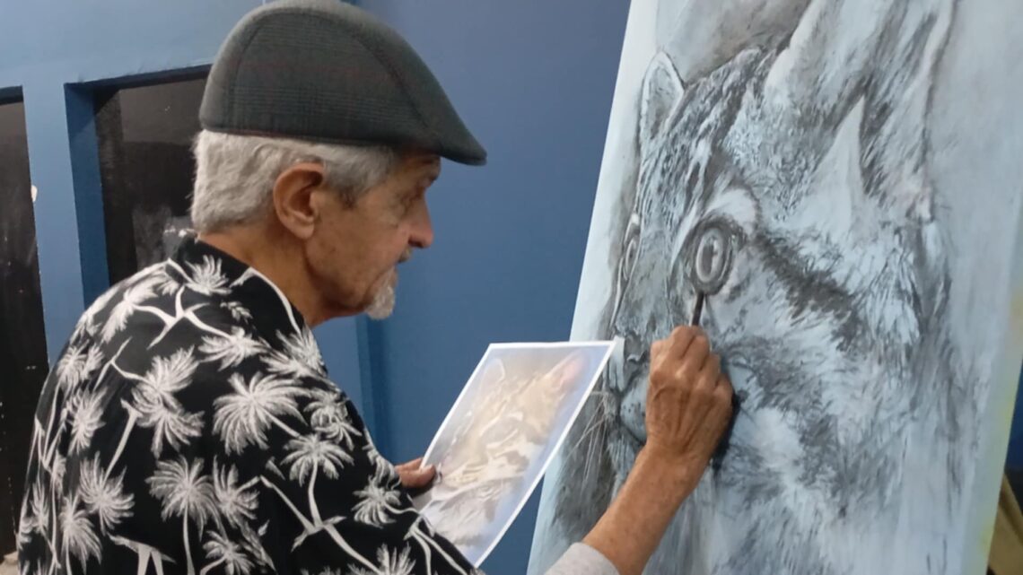 Homenagem a RODOLFO RONDON, Artista Plástico da Baixada Santista