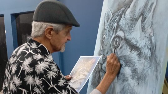 Homenagem a RODOLFO RONDON, Artista Plástico da Baixada Santista