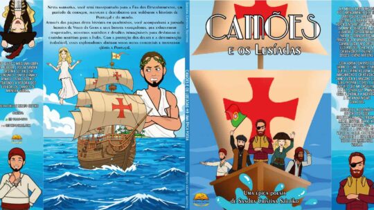 “CAMÕES E OS LUSÍADAS – UMA ÉPICA POESIA”: CAMÕES EM QUADRINHOS é a Nova Obra de SANDRA SZITTIKO E RENATO SZITTIKO