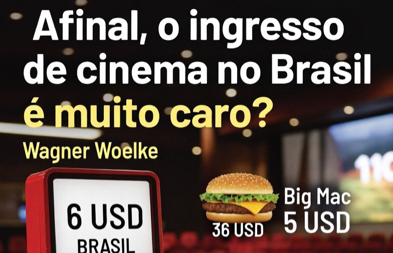 Ingresso de Cinema no Brasil é Caro? Comparativo de Preços Brasil X Outros Países